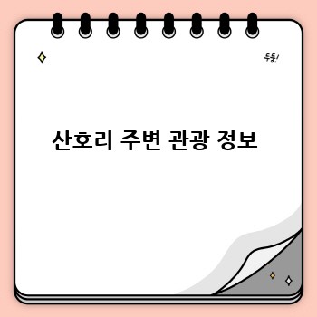 산호리 주변 관광 정보