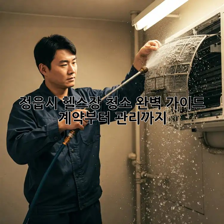 정읍시 헬스장 청소 완벽 가이드: 계약부터 관리까지!