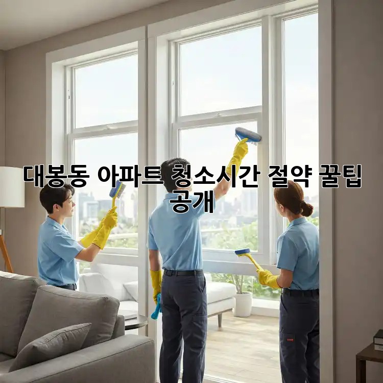 대봉동 아파트 청소🧹시간 절약 꿀팁 공개!✨