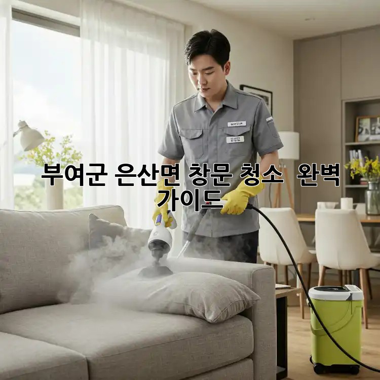 부여군 은산면🏡 창문 청소 ✨ 완벽 가이드