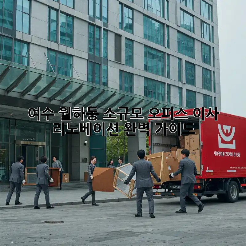 여수 월하동 소규모 오피스 이사 & 리노베이션 완벽 가이드