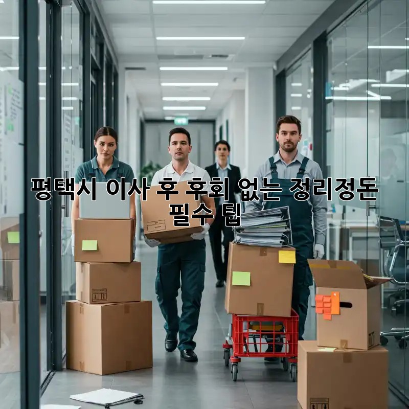 평택시 이사 후, 후회 없는 정리정돈 필수 팁!