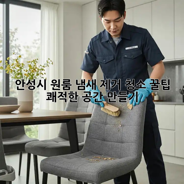 안성시 원룸 냄새 제거 청소 꿀팁! 쾌적한 공간 만들기