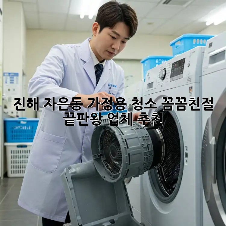 진해 자은동 가정용 청소? 꼼꼼+친절 끝판왕 업체 추천! ✨