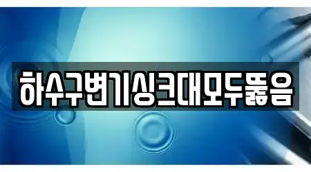 하수구변기싱크대모두뚫음