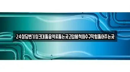 24상담변기싱크대뚫음역류뚫는곳고압세척하수구막힘뚫어주는곳