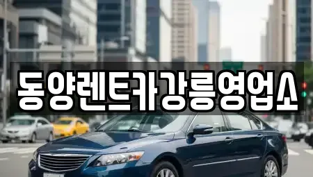 강원 강릉시 성산면 렌트카 전문 동양렌트카강릉영업소