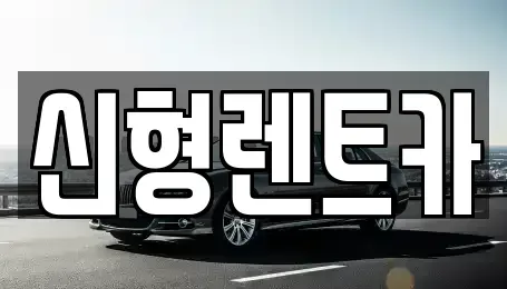 강원 강릉시 연곡면 렌트카 전문 신형렌트카