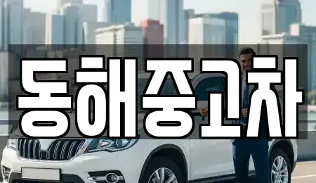강원 동해시 구미동 중고차 전문 동해중고차