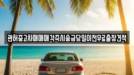 강원 춘천시 칠전동 중고차매매 전문 관허중고차매매매각즉시송금당일이전무료출장견적