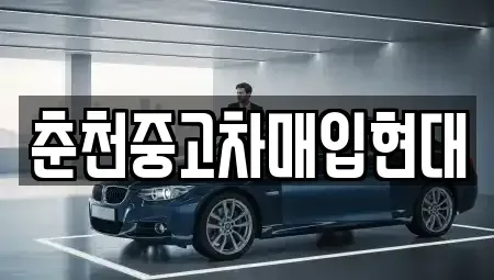 강원 춘천시 칠전동 중고차매매 전문 춘천중고차매입현대
