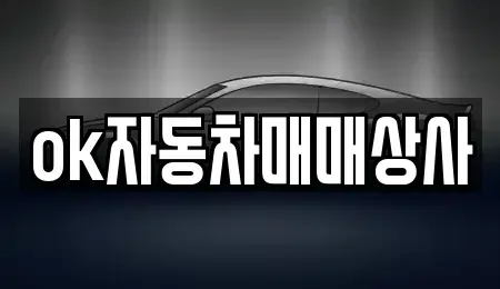 강원특별자치도 동해시 지가동 중고차매매 전문 ok자동차매매상사