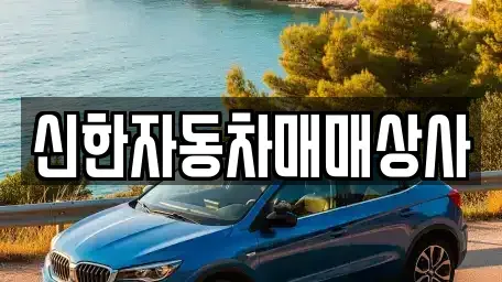 강원특별자치도 동해시 지가동 중고차매매 전문 신한자동차매매상사
