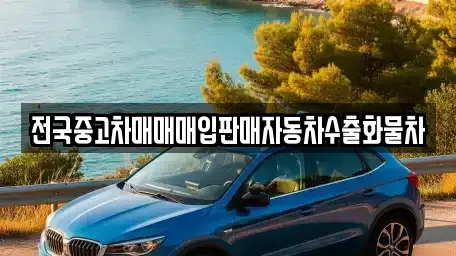 강원특별자치도 원주시 호저면 중고차매매 전문 전국중고차매매매입판매자동차수출화물차