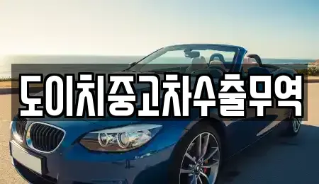 강원특별자치도 화천군 화천읍 중고차매매 전문 도이치중고차수출무역