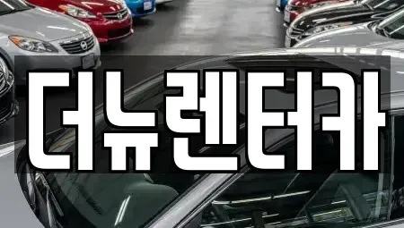 경기 동두천시 생연동 렌트카 전문 더뉴렌터카