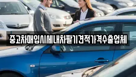 경기 동두천시 생연동 중고차매입 전문 중고차매입시세내차팔기견적가격수출업체