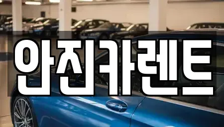 경기 수원시 장안구 율전동 렌트카 전문 안진카렌트