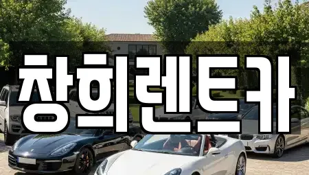 경기 수원시 장안구 율전동 렌트카 전문 창희렌트카