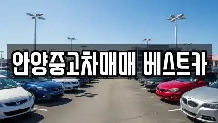 경기 안양시 만안구 중고차매매 전문 안양중고차매매 베스트카