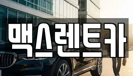 경기 용인시 기흥구 청덕동 렌트카 전문 맥스렌트카