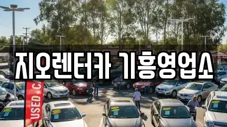 경기 용인시 수지구 단기렌트카 전문 지오렌터카 기흥영업소