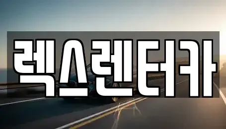 경기 의정부시 의정부동 단기렌트카 전문 렉스렌터카