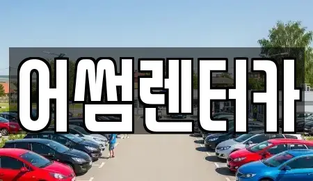 경기 파주시 상지석동 장기렌트카 전문 어썸렌터카