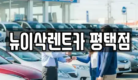경기 평택시 장기렌트카 전문 뉴이삭렌트카 평택점
