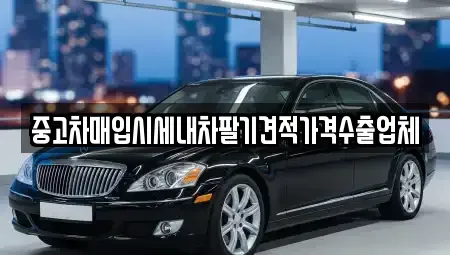 경기 포천시 신읍동 중고차 전문 중고차매입시세내차팔기견적가격수출업체
