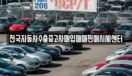 경기 포천시 신읍동 중고차매입 전문 전국자동차수출중고차매입매매판매시세센터