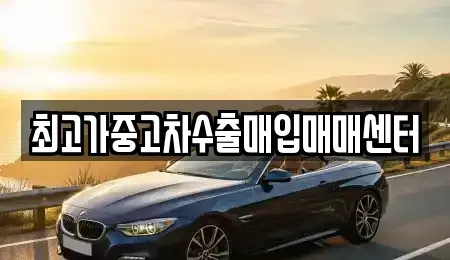 경기 화성시 진안동 중고차매매 전문 최고가중고차수출매입매매센터