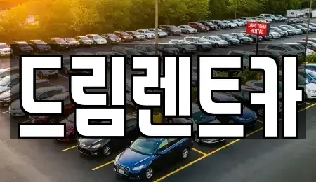 경기도 광명시 일직동 렌트카 전문 드림렌트카
