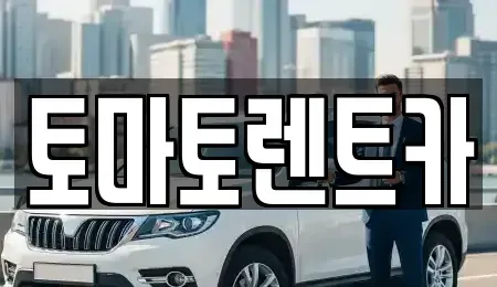 경기도 광주시 고산동 렌트카 전문 토마토렌트카