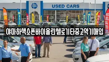 경기도 광주시 고산동 중고차매입 전문 야마하색소폰바이올린첼로기타중고악기매입