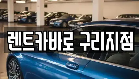 경기도 구리시 인창동 장기렌트카 전문 렌트카바로 구리지점