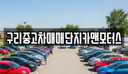 경기도 구리시 인창동 중고차 전문 구리중고차매매단지카맨모터스
