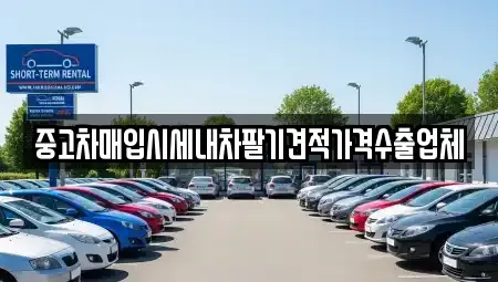 경기도 구리시 인창동 중고차매입 전문 중고차매입시세내차팔기견적가격수출업체