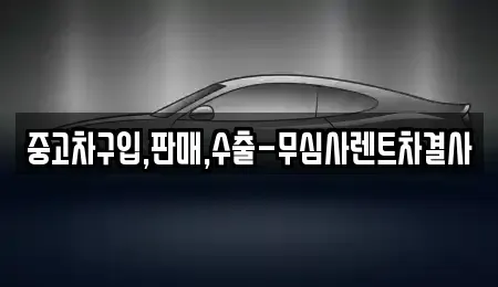 경기도 부천시 소사구 괴안동 중고차매매,단기렌트카,중고차매입,장기렌트카,중고차,렌트카