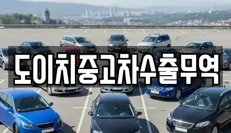 경기도 부천시 오정구 원종동 중고차 전문 도이치중고차수출무역
