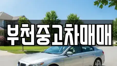 경기도 부천시 오정구 원종동 중고차 전문 부천중고차매매