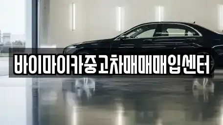 경기도 시흥시 도창동 중고차 전문 바이마이카중고차매매매입센터