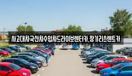 경기도 시흥시 포동 장기렌트카 전문 사고대차국산차수입차드라이브렌터카,장기리스렌트카