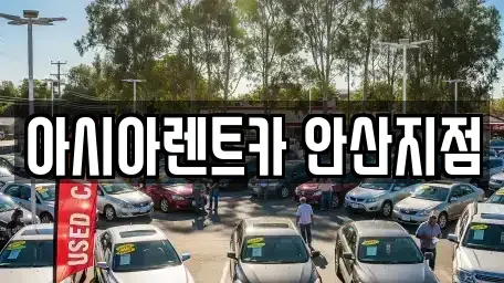 경기도 안산시 단원구 성곡동 렌트카 전문 아시아렌트카 안산지점