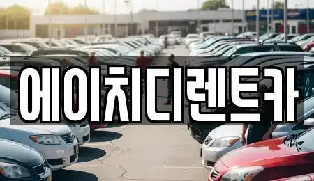 경기도 안산시 단원구 화정동 렌트카 전문 에이치디렌트카