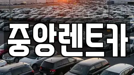 경기도 안성시 미양면 렌트카 전문 중앙렌트카
