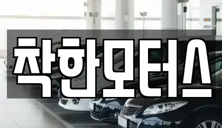 경기도 양주시 덕정동 중고차매매 전문 착한모터스