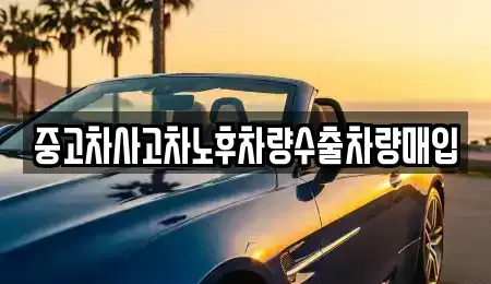 경기도 이천시 증포동 중고차매매 전문 중고차사고차노후차량수출차량매입