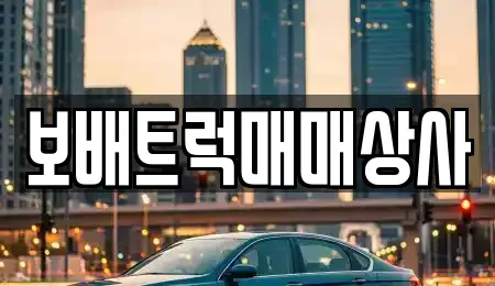 경기도 평택시 고덕면 중고차매매 전문 보배트럭매매상사