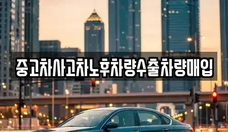경기도 평택시 독곡동 중고차매입 전문 중고차사고차노후차량수출차량매입